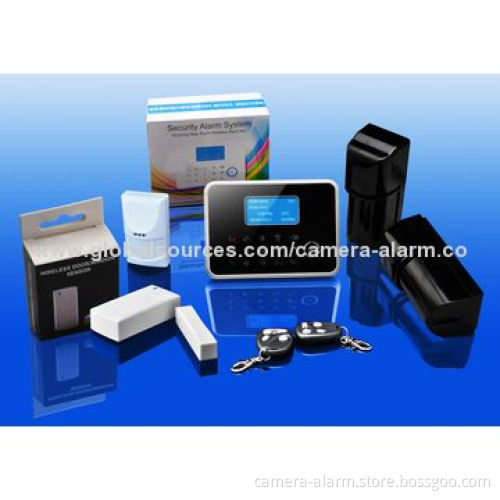 GSM + PSTN Wireless Home Alarm System in Shenzhen, Auto-dial, Temperature Control